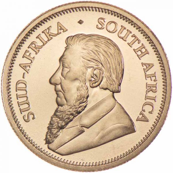 Sud Africa - Gold coin BU 1/4 oz, Krugerrand, 2021