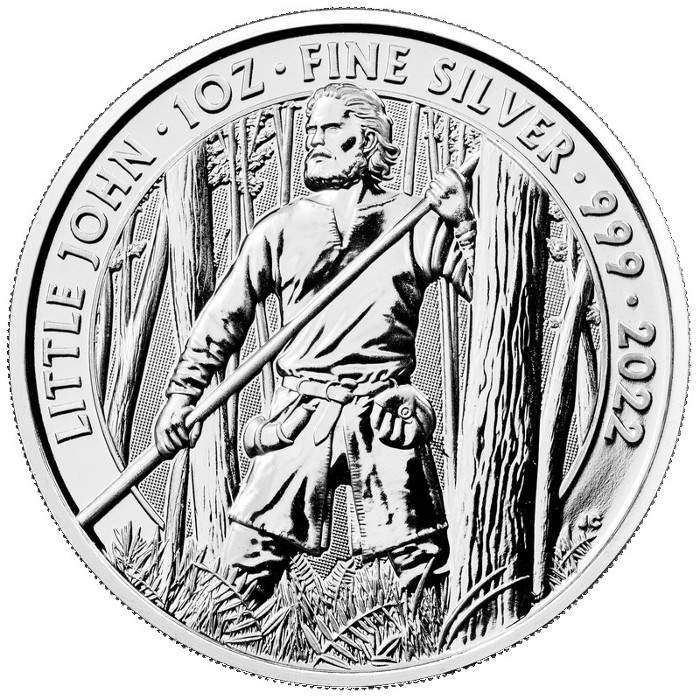 Μεγάλη Βρεταννία - LITTLE JOHN, Αργυρό νόμισμα 1 ουγγιάς, 2022