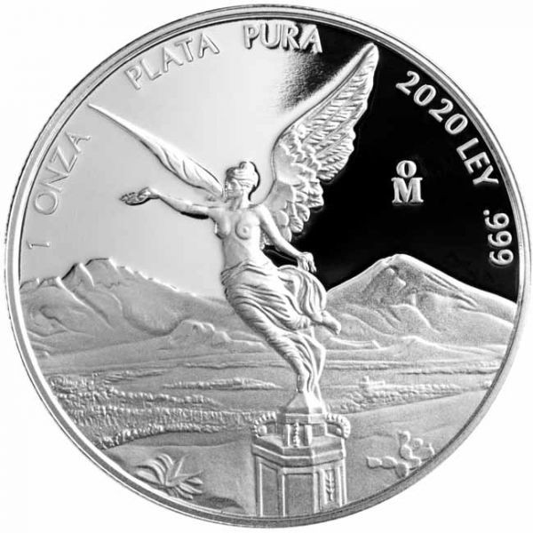 Mexique - Silver coin 1 oz, Libertad, 2020 (PROOF)