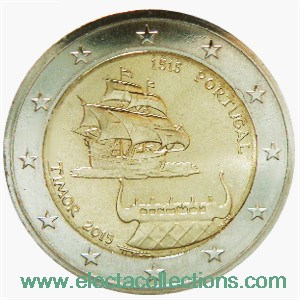 Portugal - Piece 2 Euro, TIMOR, 2015