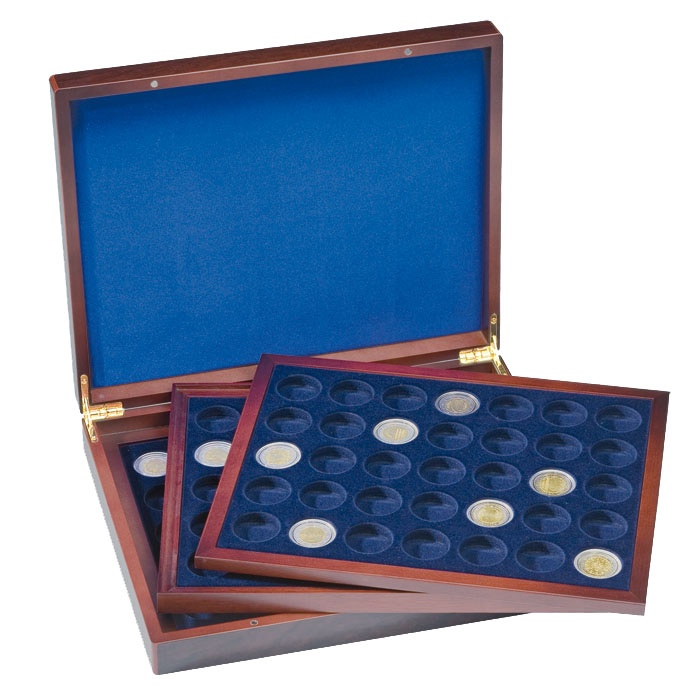 Coffret numismatique pour pièces de 2 Euros