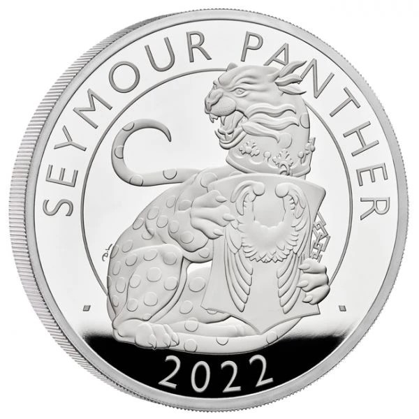 Royaume Uni - 1 oz silver proof, Seymour Panther, 2022