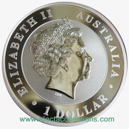 Australia - Silver coin BU 1 oz, Kookaburra, 2016