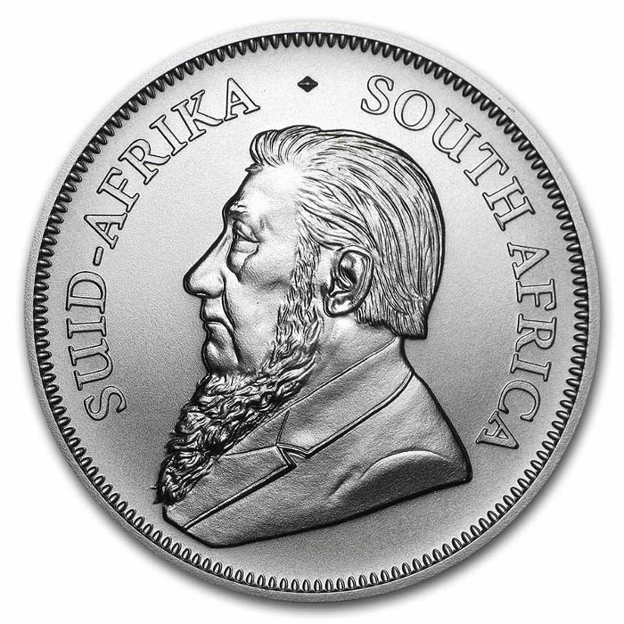 Afrique du Sud - Krugerrand 1 OZ silver BU, 2022