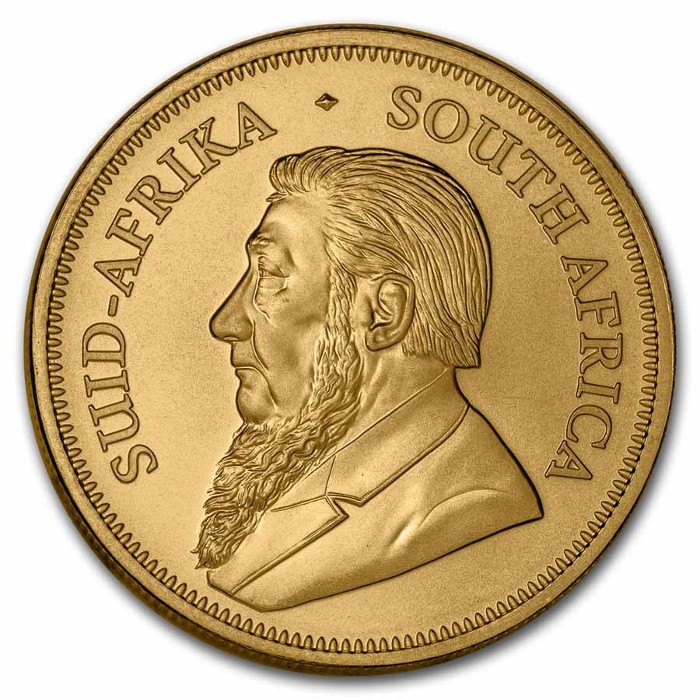 South Africa - Gold coin BU 1 oz, Krugerrand, 2022
