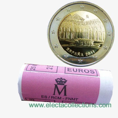 Ισπανία – 2 Ευρώ, Γρανάδα, 2011 - roll 25 cons