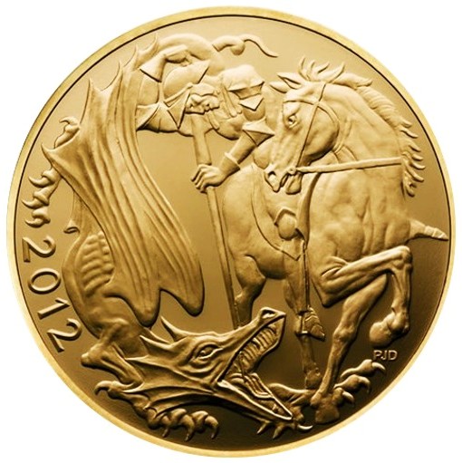 Großbritannien - Elizabeth II, Gold Sovereign BU, 2012